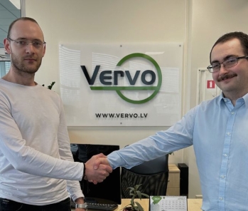 Vervo Eesti viesojas Latvijā - Vervo birojā
